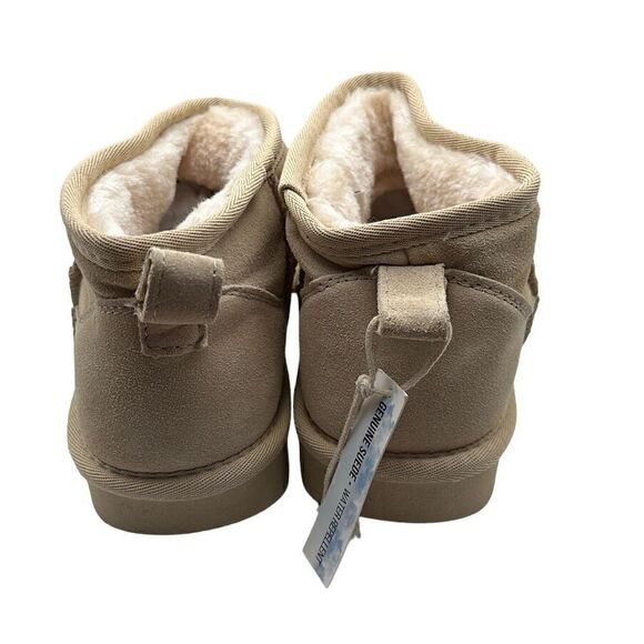 CUSHIONAIRE Women's pull on boot 8 WIDE SAND - Picture 4 of 7